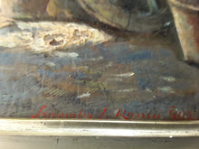 Charger l'image dans la galerie, Tableau Huile sur panneau - Laszlo Szamossy - Ecole Hongroise - 1902