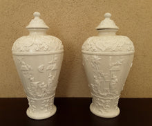 Charger l'image dans la galerie, Exceptionnelle Paire de Vases en Porcelaine 19ème Saint Cloud