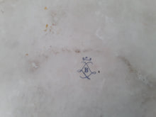 Charger l'image dans la galerie, Encrier double en porcelaine de Paris 19ème camaïeu pourpre