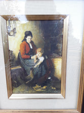 Charger l'image dans la galerie, Miniature originale - Johann Niklas - Mère et enfant - Ecole allemande