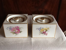 Charger l'image dans la galerie, Double encrier en porcelaine - KPM Berlin 1927 Art Deco - Double Inkwell - Tintenfass