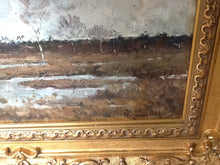 Charger l'image dans la galerie, Beau Tableau paysage de Campine - Paul Mathieu - Ecole Belge - 1900