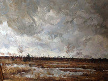 Charger l'image dans la galerie, Beau Tableau paysage de Campine - Paul Mathieu - Ecole Belge - 1900