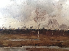 Charger l'image dans la galerie, Beau Tableau paysage de Campine - Paul Mathieu - Ecole Belge - 1900