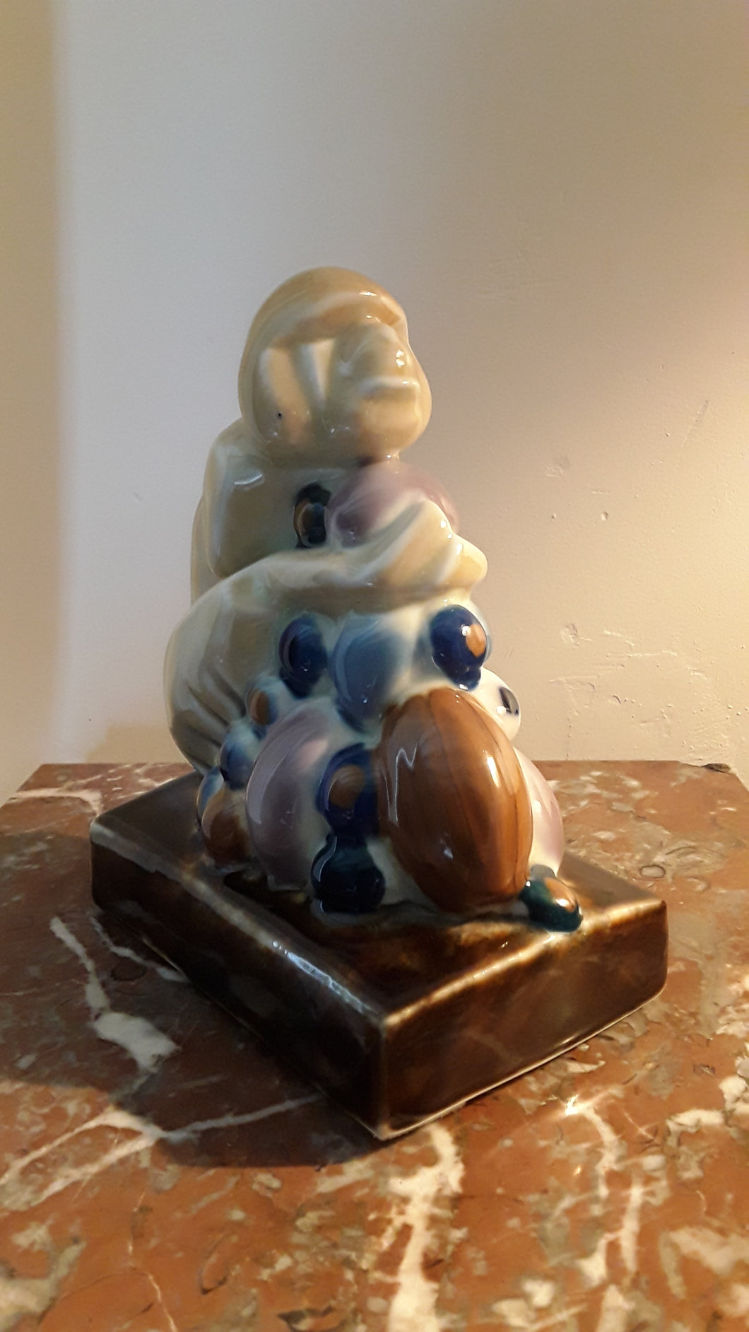 Singe en porcelaine de Camille Tharaud  Années 20