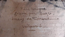 Charger l&#39;image dans la galerie, Plaque Céramique Chevaux de Manfredo Borsi
