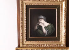 Charger l&#39;image dans la galerie, Tableau huile sur panneau 18ème Entourage d&#39;Angelica Kauffman - 18th C painting
