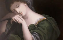 Charger l&#39;image dans la galerie, Tableau huile sur panneau 18ème Entourage d&#39;Angelica Kauffman - 18th C painting
