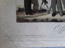 Charger l&#39;image dans la galerie, Estampe Gautier 1814-15 Officiers et Soldats Russes
